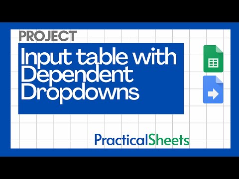 How to Create DEPENDENT Dropdowns in Google Sheets WITHOUT Code 
