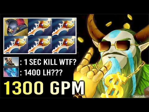 EPIC PIRATE HAT 5x DIVINE RAPIER Furion 1400 LH 1.3K GPM WTF How He Can Farm so Fast by Raven Dota 2
