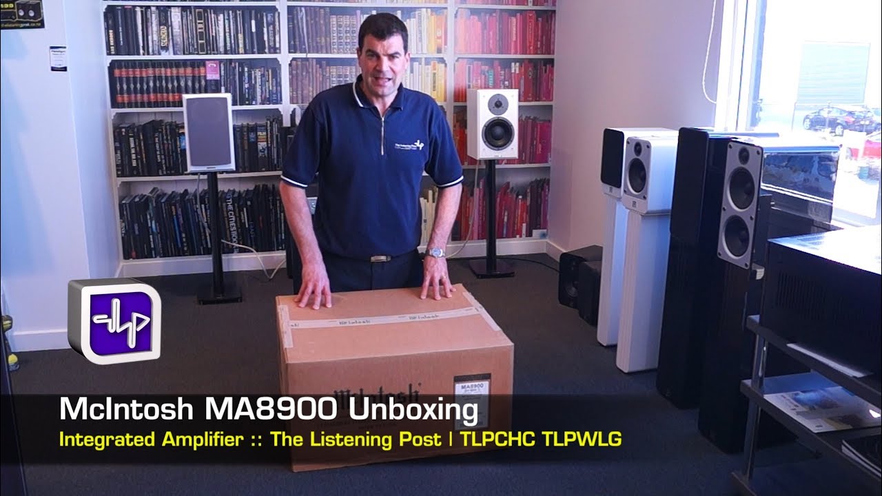 video Amply nghe nhạc Mclntosh MA8900 chính hãng 0