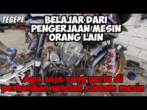 Belajar dari kesalahan beberapa pengerjaan mesin yang menjadikan performa tidak maximal #Tgp108