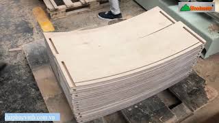 WM-360C máy làm hộc kéo siêu nhanh, mặt hộc kéo cong