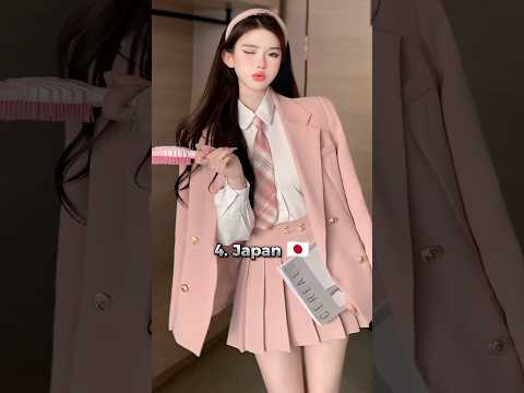 Top 10 Most Beautiful Asian School Uniform