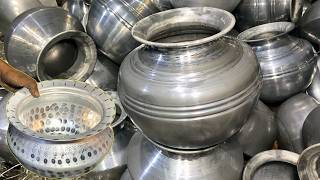 Process of Making Aluminium Cooking Pot | incredible factory mass production