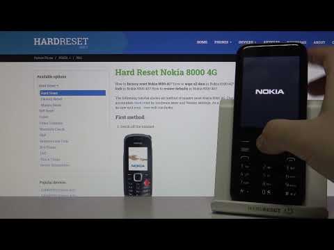 How Looks Boot Animation on Nokia 8000 - Default Welcome Logo & Sound