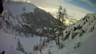 preview picture of video 'fejkamera.hu: nassfeld snowboarding'