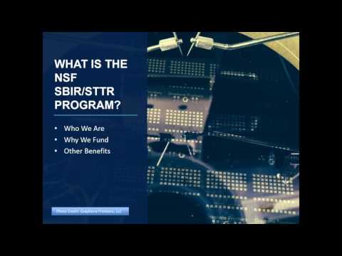 NSF SBIR STTR Overview