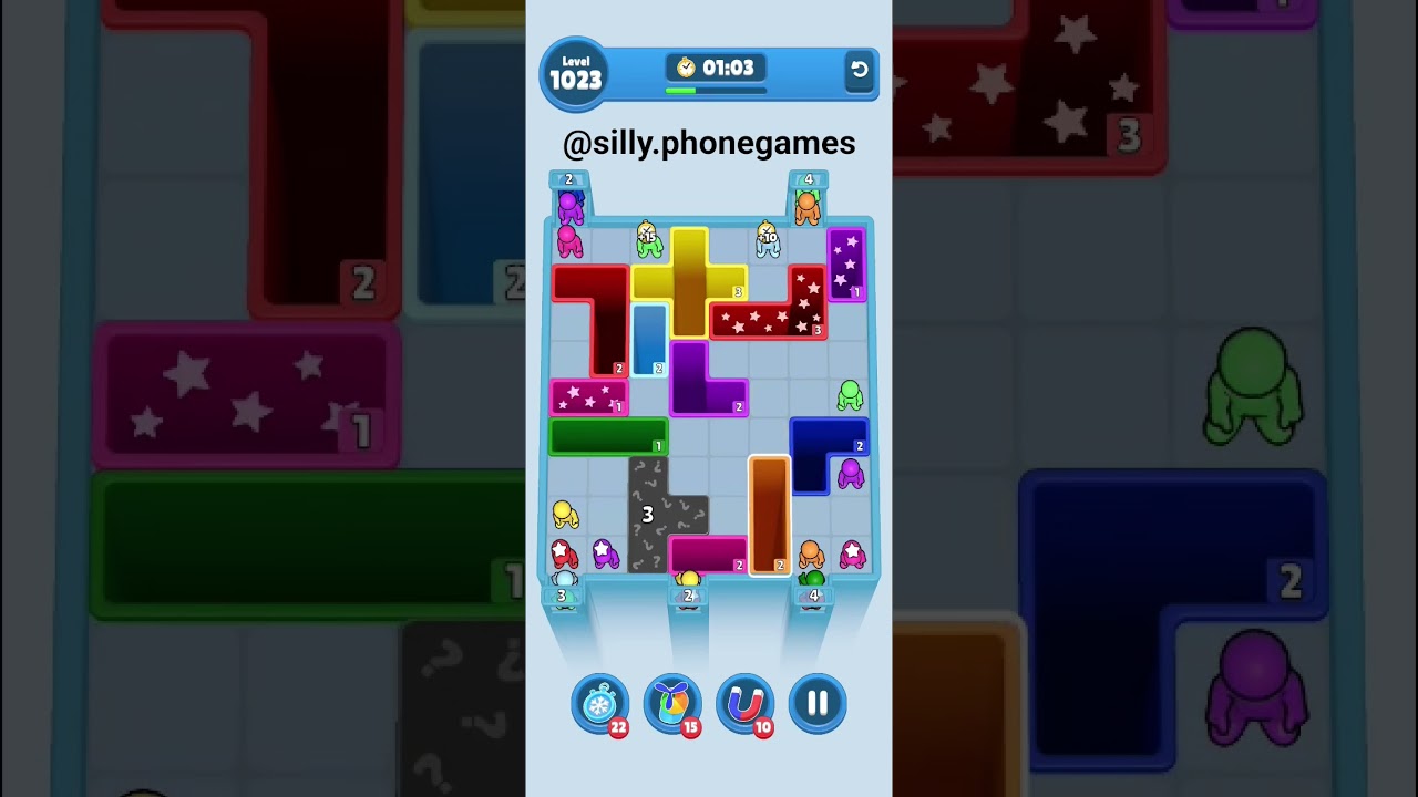 Drop Away Level 1023 Walkthrough Solution