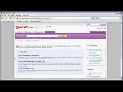 , title : 'Using the Internet : How to Contact Yahoo! Support'