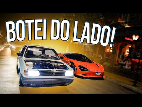 GOL TURBO EM MOEMA / REAÇÃO DAS PESSOAS