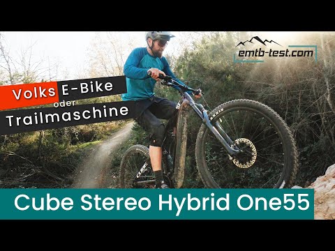 Cube Stereo Hybrid One55 review - How much trail can this bike handle?