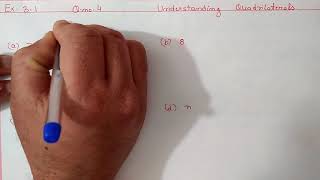 Ex31 (Q345) Chapter:3 Understanding Quadrilaterals