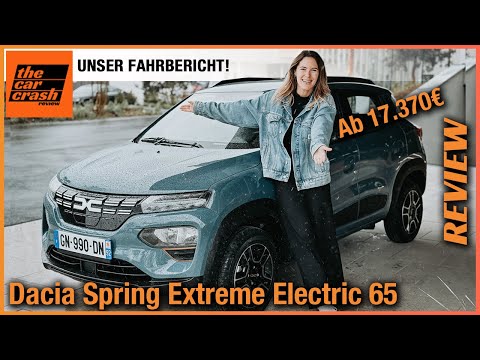 Dacia Spring Extreme (2023) Wir fahren das 65 PS starke Elektroauto ab 17.500€! Fahrbericht | Review