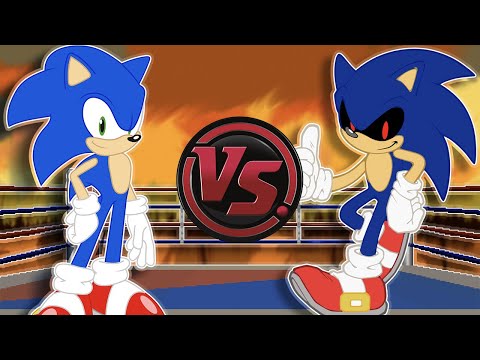 SONIC vs SONIC.EXE: FINAL ROUND! (Sonic the Hedgehog Music Video) | CARTOON RAP ATTACK