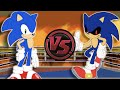 SONIC Vs SONIC EXE FINAL ROUND Sonic The Hedgehog Music Video CARTOON RAP ATTACK