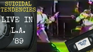 Suicidal Tendencies Live in Los Angeles CA 1989 Concert
