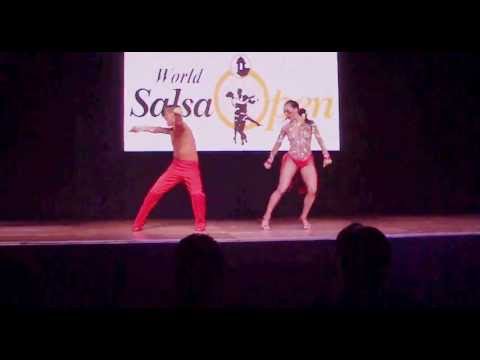 Adrian y Anita  Semi Final World Salsa Open PR 2013