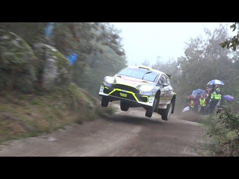 Rally Serras de Fafe 2021 (Day 1) | ERC | HUGE JUMPS, MUD & FOG | @AP90Video