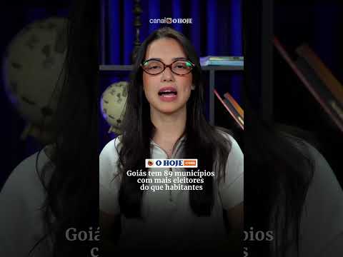 Goiás tem 89 municípios com mais eleitores do que habitantes