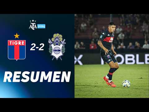 Tigre 2-2 Gimnasia y Esgrima La Plata | #TorneoApertura2026 | RESUMEN | Fecha 8
