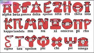Alphabet in different languages