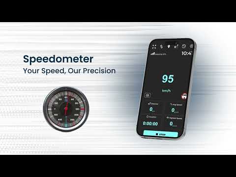 GPS Speedometer HUD - Odometer Video
