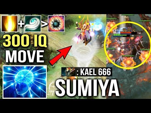 SumiYa The Best Invoker in the World! 300 IQ Moves Insane Combo Gameplay WTF Dota 2