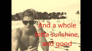 CODY SIMPSON - Super Beach Kids with lyrics on screen