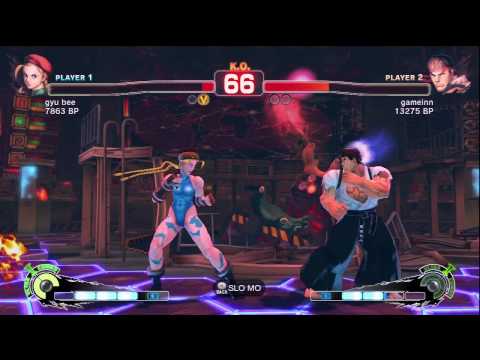 SSF4 - gyu bee (Cammy) VS. Daigo Umehara (Ryu)