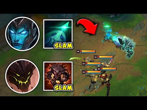 WE RAN "WRECKING BALL" MALPHITE AND HE GETS 2 ULTS - League of Legends