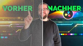 Bildrauschen entfernen in DaVinci Resolve 20 (Gratis & Studio) 📺