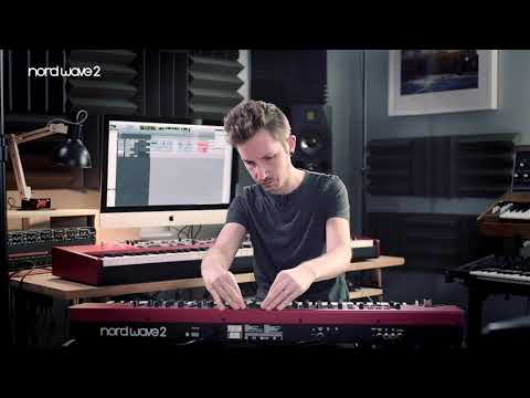 Julian "J3PO" Pollack jamming on the Nord Wave 2