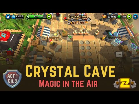 Crystal Cave | #7 Magic in the Air - Act 1 | Puzzle Adventure