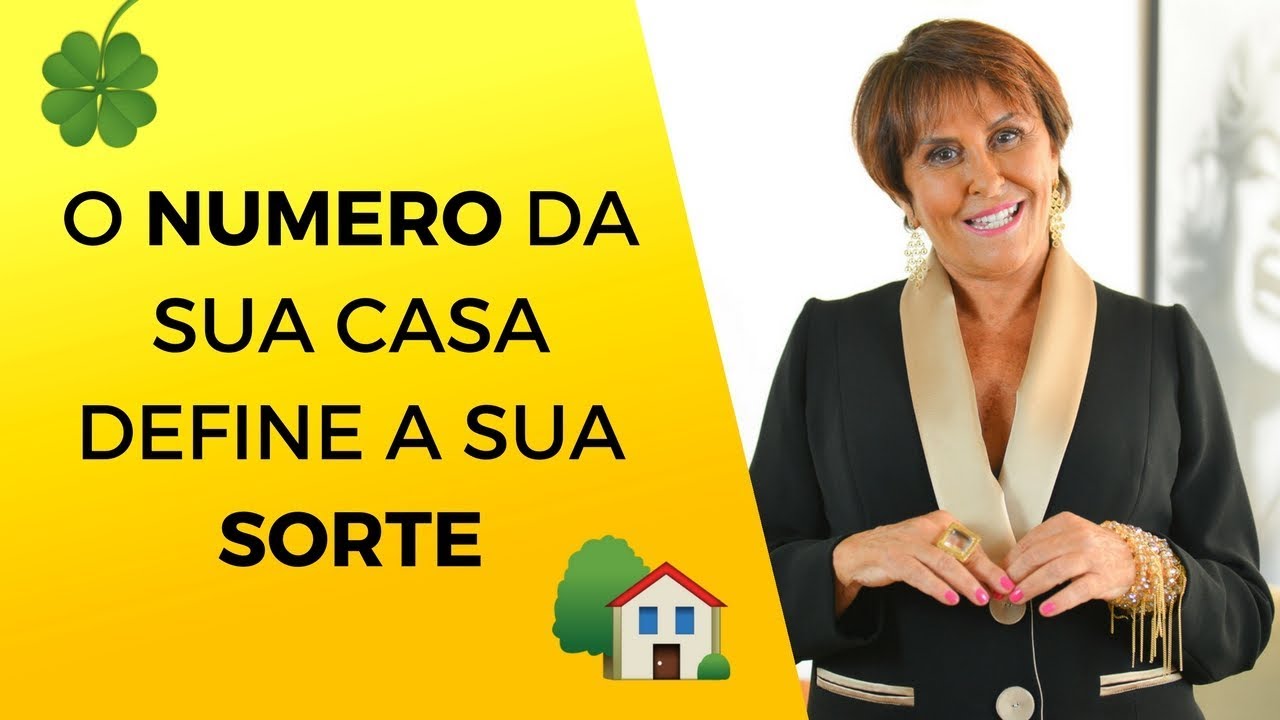 O número de onde você mora define a sua SORTE!! Numerologia da casa por Márcia Fernandes