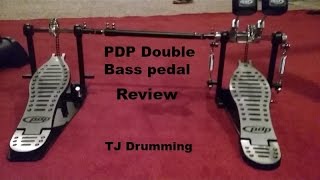 Video thumbnail for Review on my new PDP double bass pedal by TJ Drumming