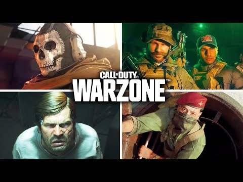 All Call of Duty Warzone Cinematics (Modern Warfare, Black Ops and Vanguard) Season 1-17
