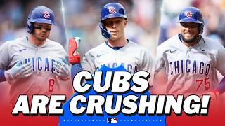 Cubs hit TWO GRAND SLAMS during a 19-RUN PERFORMANCE! 🐻😤 (Ft. Happ, Ramírez, Crow-Armstrong & MORE!)