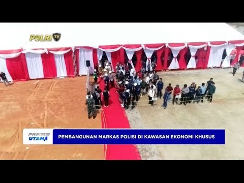 PELETAKAN BATU PERTAMA PEMBANGUNAN MARKAS KEPOLISIAN TERPADU PAM OBVITNAS