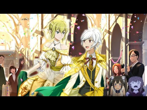 Ryu x Bell, Grandpa approved | DanMachi | S4 Episode 21