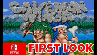 Caveman Ninja for the Nintendo Switch First Look
