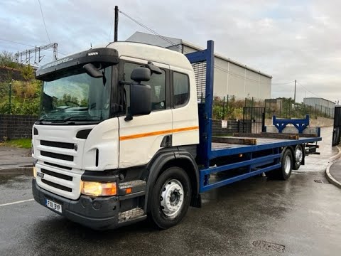 FX11 BYP - Scania P280 6x2 Sleeper Cab Flatbed | Law Truck Centre UK