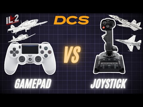 Joystick vs. Gamepad: Der ultimative DCS-Flugtest + IL-2 1946 & MSFS