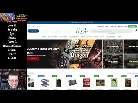 Noble Knight Games Most Wanted buy list - TSR!