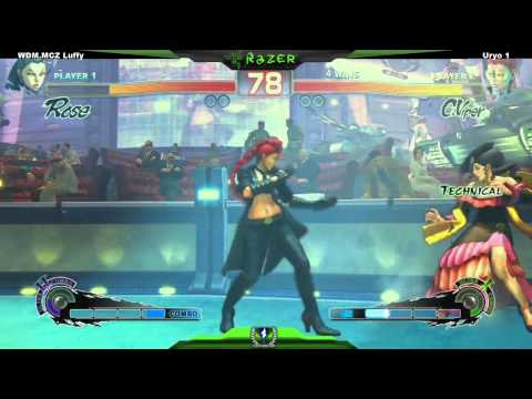 SSF4AE WDM MCZ Luffy vs Uryo- Shadowloo Showdown 2013