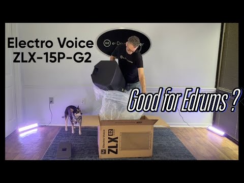 Electro Voice ZLX-15P-G2 Powered Speaker Unboxing and First Impressions
