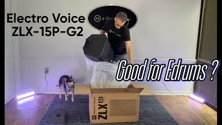 Video thumbnail for Electro Voice ZLX-15P-G2 Powered Speaker Unboxing and First Impressions by Edrumcenter