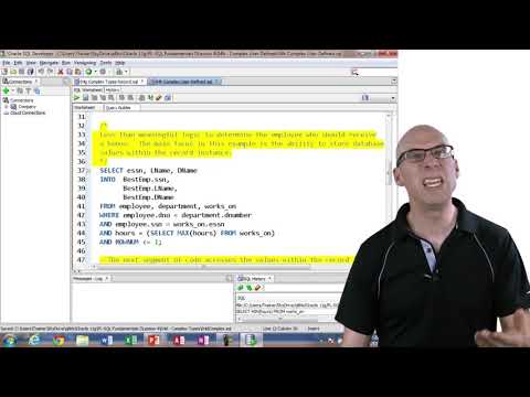 Creating And Declaring User Defined Types Plsql Tutorial