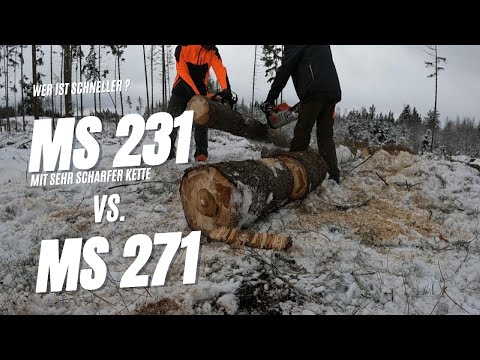 Stihl MS 231 vs Stihl MS 271