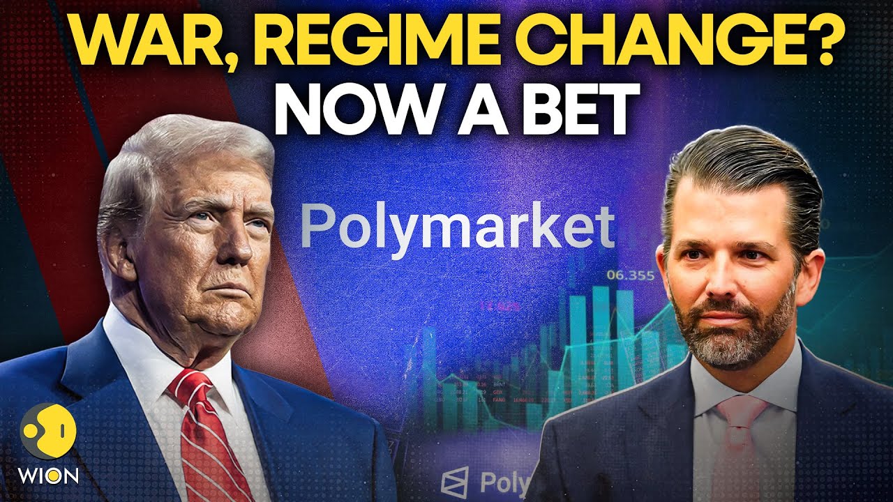 Crypto Platform Lets Users Bet on Wars and Regime Change | WION Originals