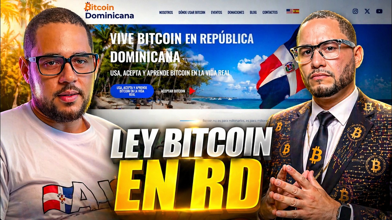 Llega Ley Bitcoin a República Dominicana (Que quiere Decir?)