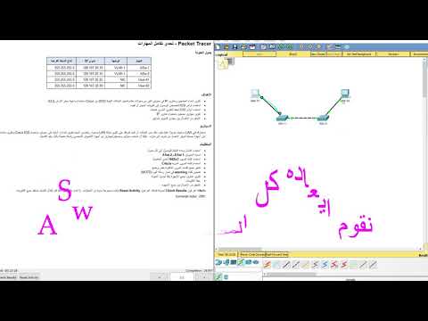 Packet Tracer 2.4.1.2 | تمارين شبكات : تحدي تكامل المهارات | skills integration challenge